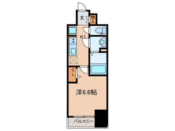 ﾃﾞｨｱﾚｲｼｬｽ名古屋太閤通の物件間取画像